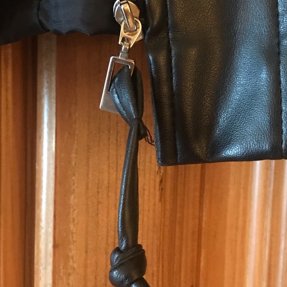 Tessuto SMALL faux leather jacket - Picture 3 of 11